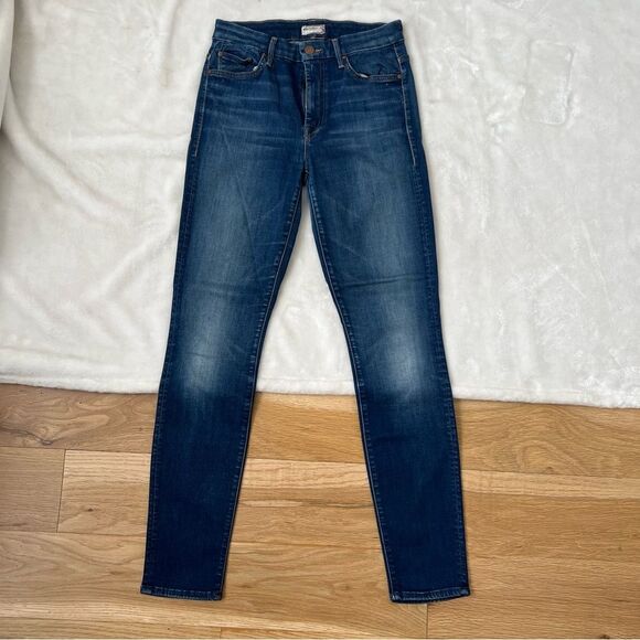 Mother High Waisted Looker Sun Don't Shine Forever 26 high rise denim designer - Picture 2 of 9